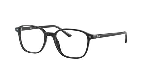 Ray Ban 5393 2000 unisex's round acetate full rim optical frames in black with fixed hinges - image view 1
