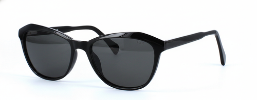 Betty in Black - Prescription Sunglasses front left view