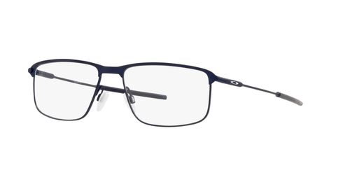 Oakley Socket TI 0OX5019 men's rectangular titanium full rim optical frames in midnight blue with spring/flex hinges - image view 1