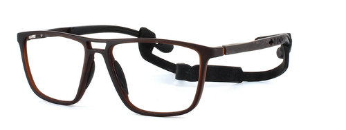 Decathlon - Men's prescription sports glasses frame in brown - image view 1
