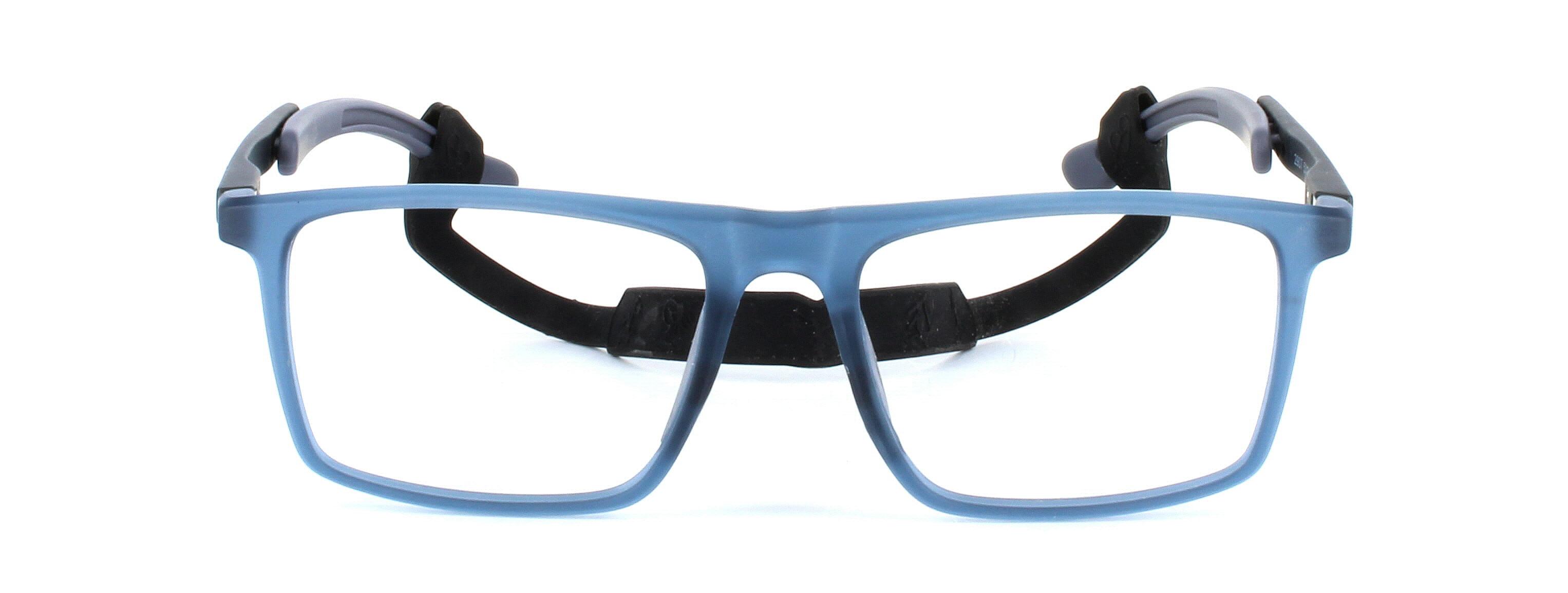 Jumper - unisex prescription sports glasses in matt blue - image view 5