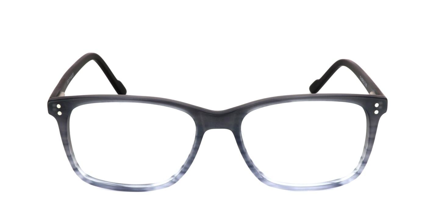 Zelah - unisex plastic glasses frame in matt grey - image 5