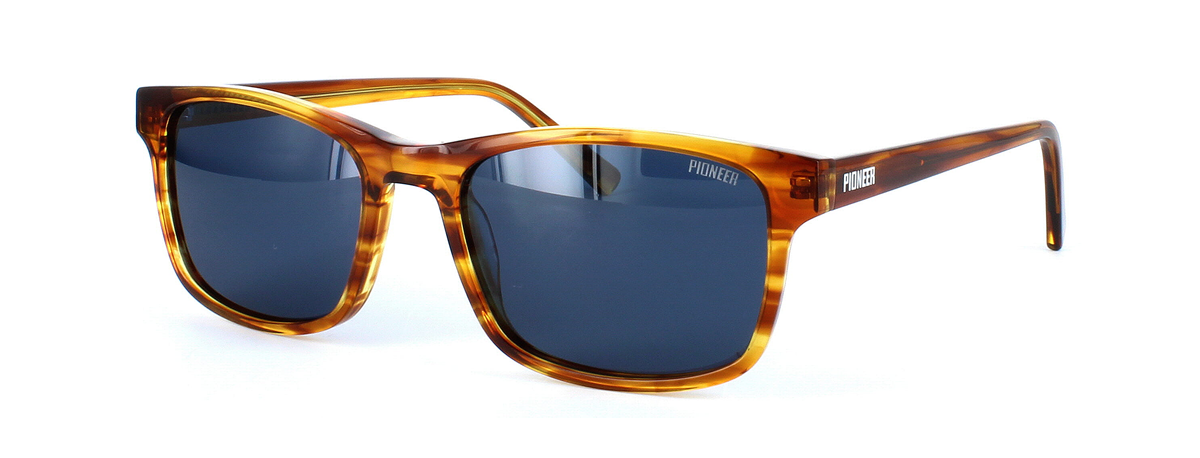 Rocco - Unisex acetate prescription sunglasses in tortoise - choose green, brown or grey tints inc in the price - image view 1