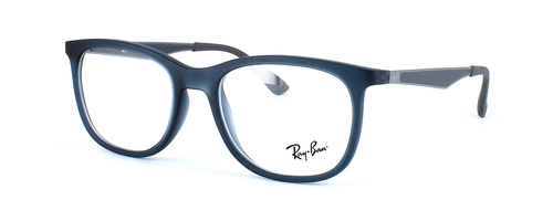 Ray Ban 7078 - Blue - Unisex acetate glasses - image view 1