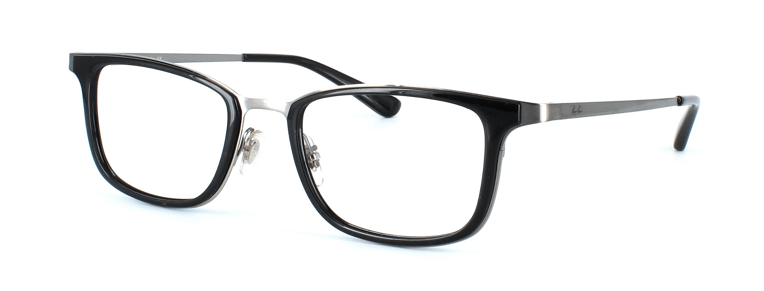 Ray-Ban 6373 - Shiny Black & Silver