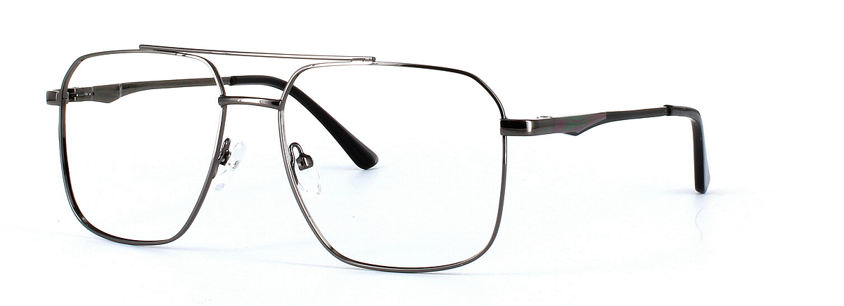 Caludon - Gunmetal aviator gents glasses - image 1