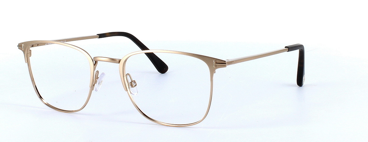 Introducir 109+ imagen tom ford gold rimmed glasses