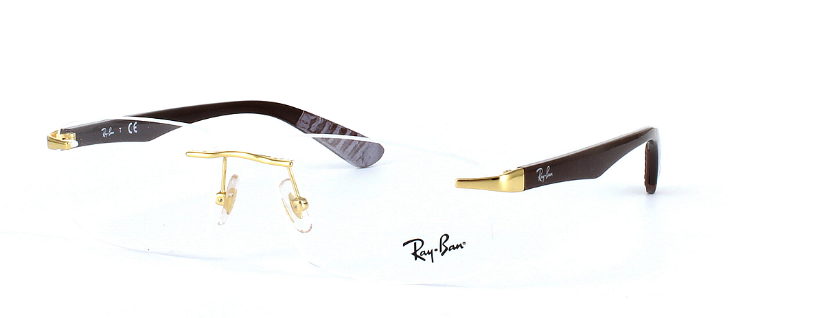 Unisex rimless glasses - Ray Ban 64011- image view 1