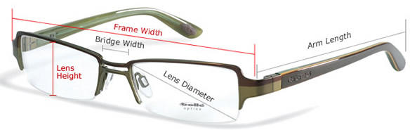 A Guide To Glasses Frame Measurements Glasses2You