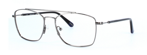 GANT 3194 - Gents aviator style metal glasses in gunmetal - image view 1