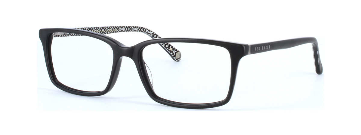 Ted Baker Nolan in black - unisex acetate designer glasses by Police - image view 1