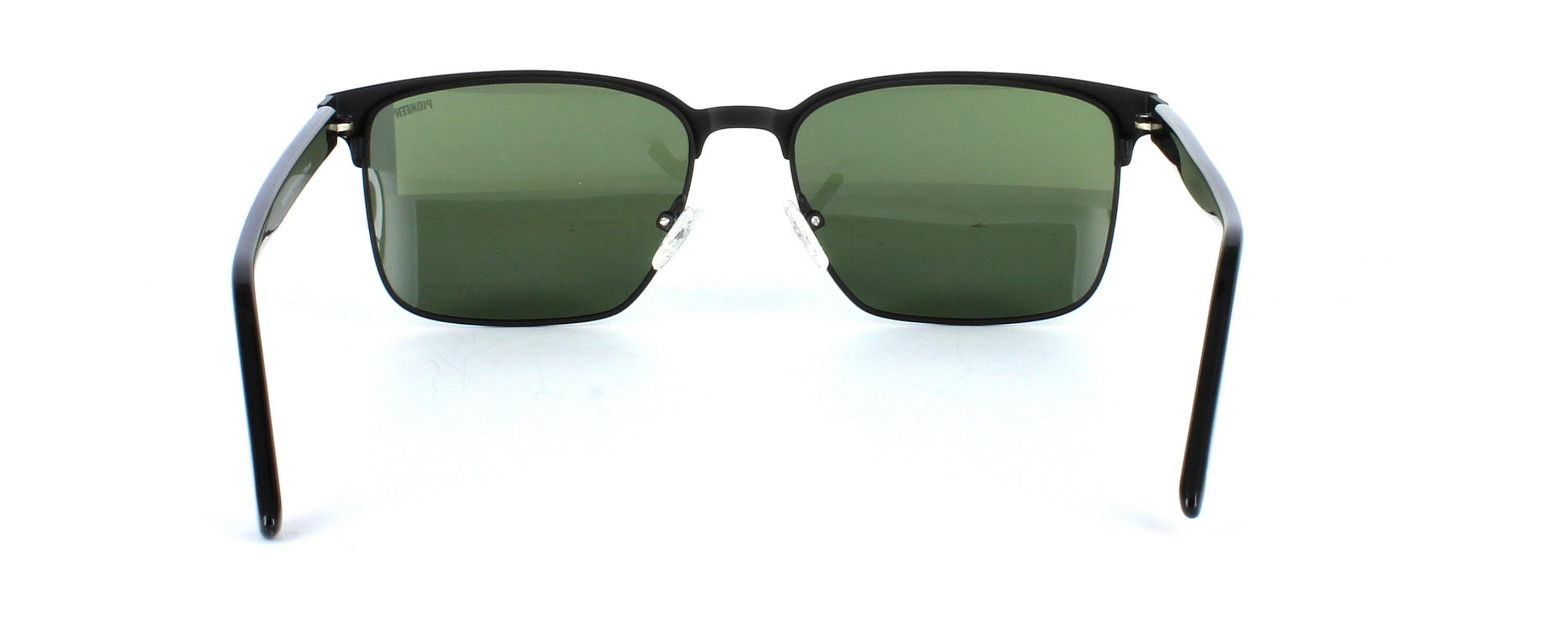 Sorrento - Unisex metal prescription sunglasses - Blue - Image view 4