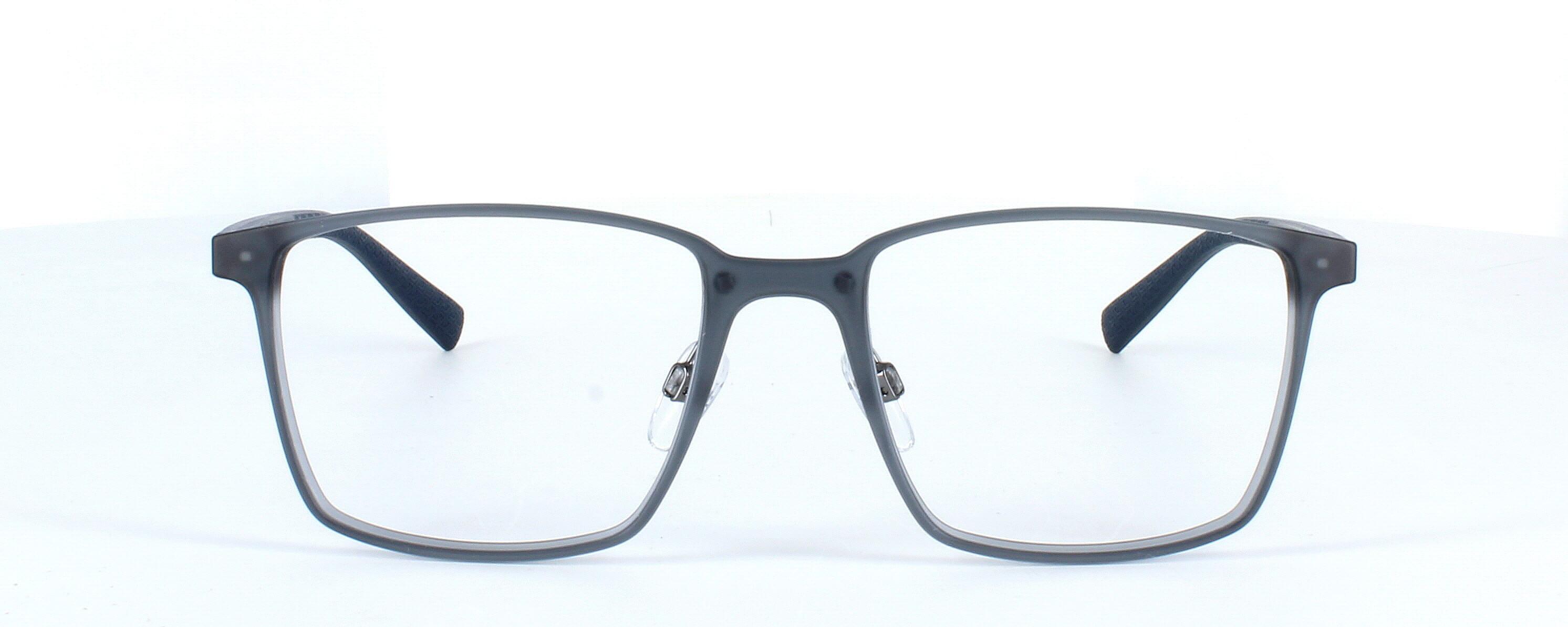 Benetton BEO1009 921 - Gent's matt crystal grey rectangular shaped glasses frame - image view 2