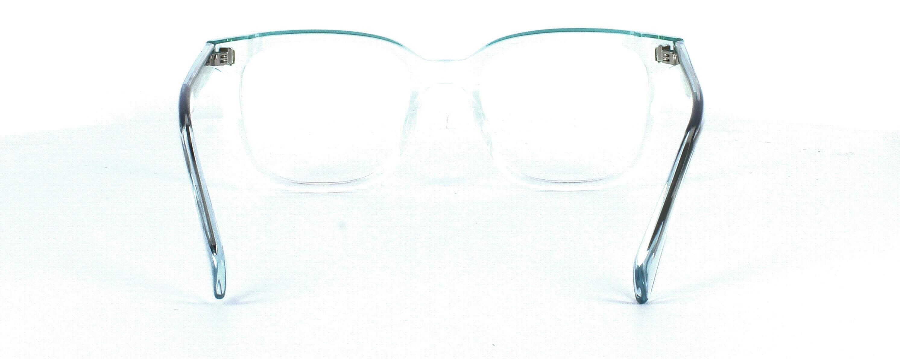 Edward Scotts TRBC901 - Lt crystal blue - Unisex acetate retro style glasses frame with square shaped lenses - image view 4
