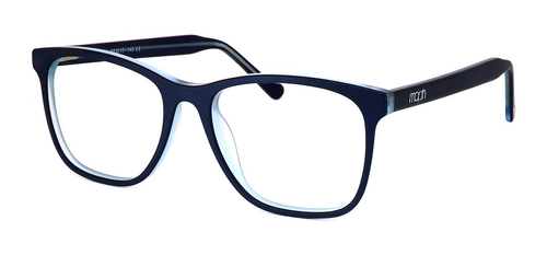 Conwy - Dark blue & light crystal blue ladies acetate glasses frame - image view 1