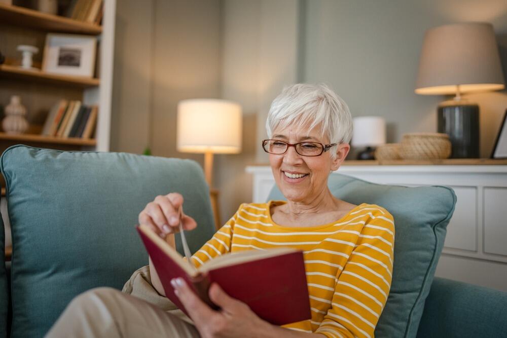 Woman reading