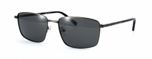 Colima - Prescription Sunglasses - Gunmetal - Titanium front left view