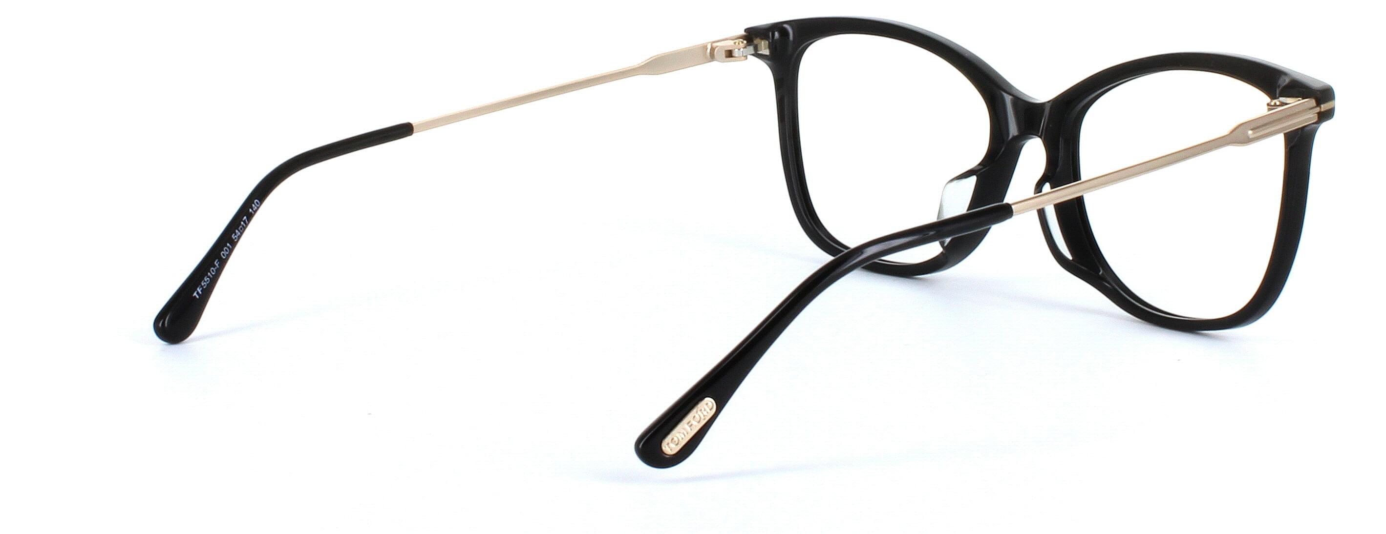 Tom Ford 5510 - Women's black acetate glasses - image 4