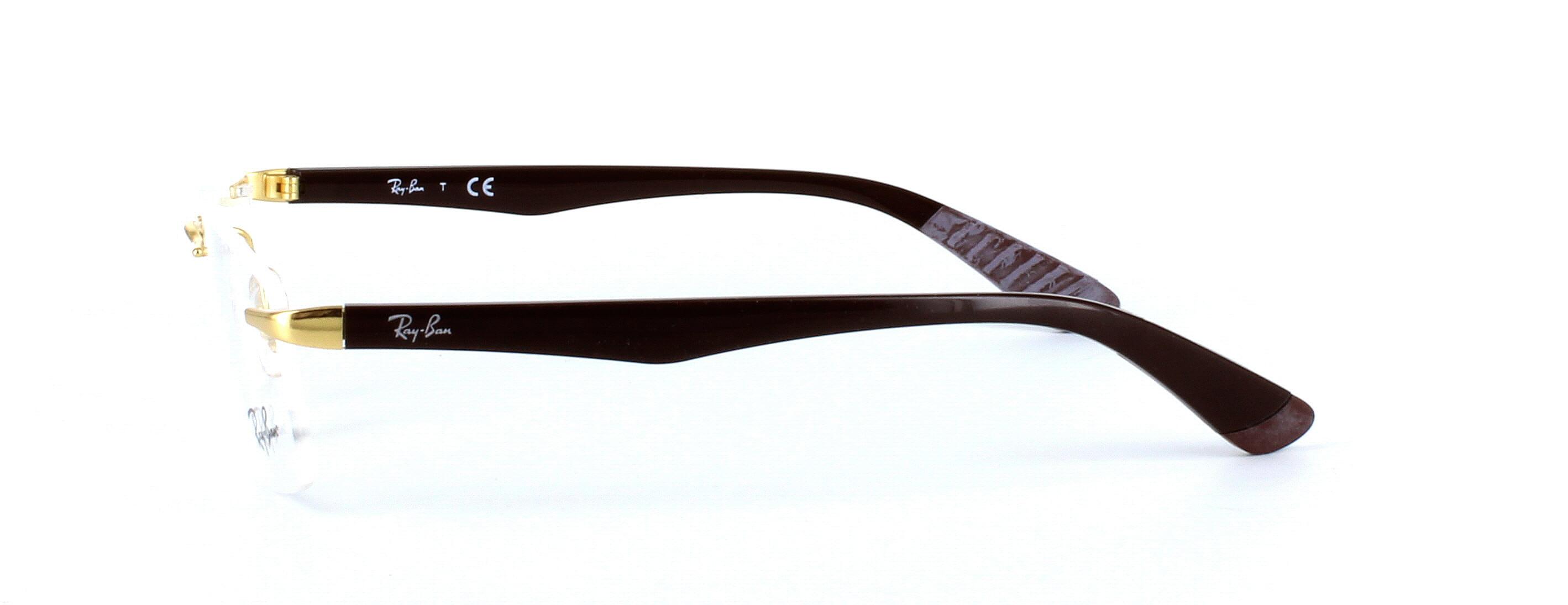 Unisex rimless glasses - Ray Ban 64011- image view 2