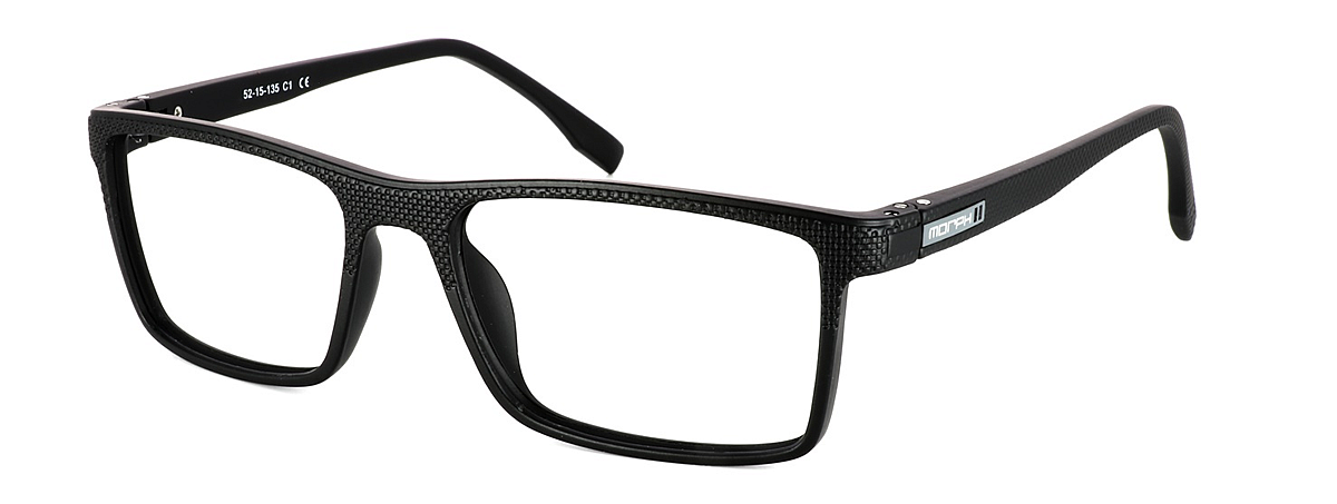 Ainsworth - black & grey lightweight TR90 glasses - image view 1