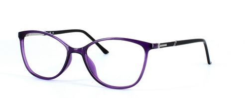 Saturn - ladies plastic glasses frame - purple - image 1
