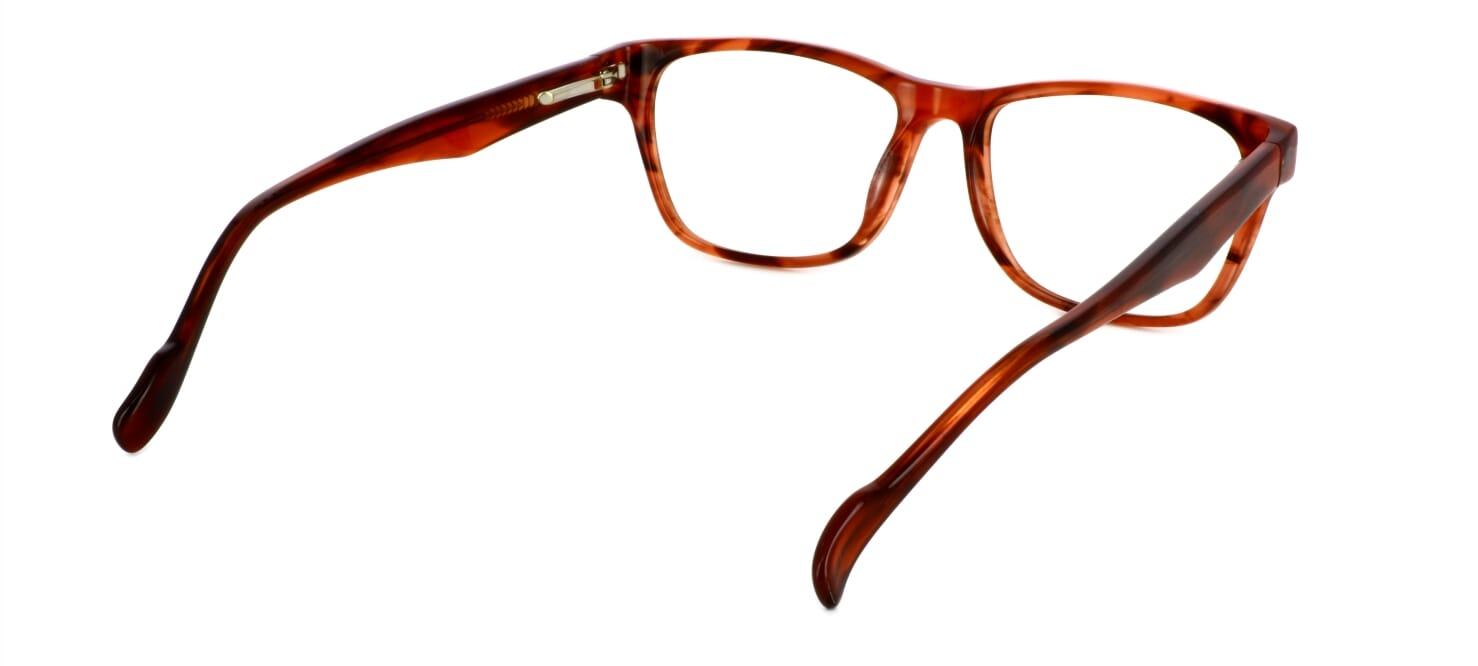 Abberley - plastic unisex glasses frames - tortoise - image view 4