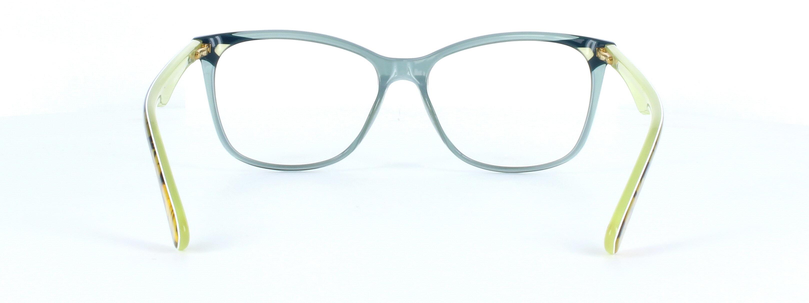 Police VPL502N - Ladies designer acetate glasses in crystal green - image view 3
