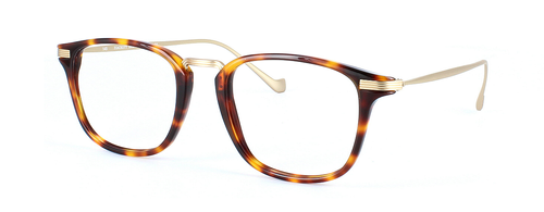 Hackett 172 - Unisex acetate and metal glasses frame in tortoise and gold - image 1