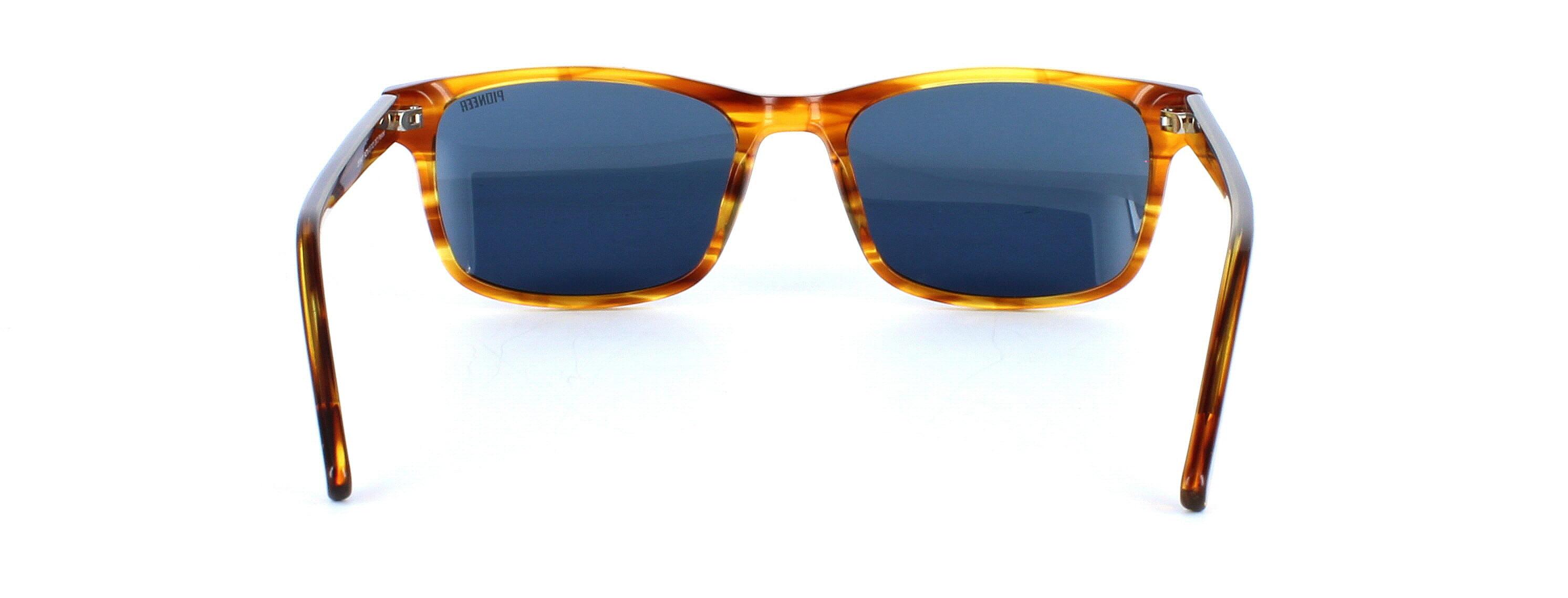 Rocco - Unisex acetate prescription sunglasses in tortoise - choose green, brown or grey tints inc in the price - image view 3