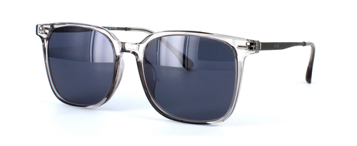 Edward Scotts ST6204 - Prescription Sunglasses - Lt Crystal Grey acetate square shaped gent's acetate sunnies - image view 1