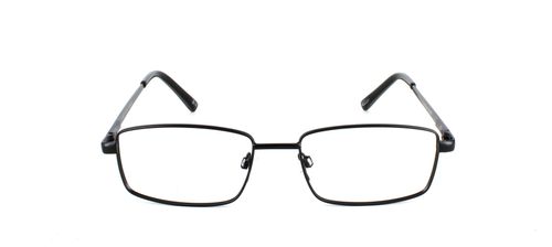 Test product men's round plastic full rim optical frames in bronze with  hinges - image view 1