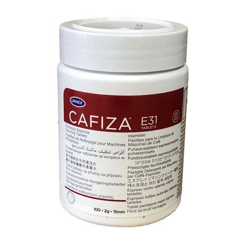 Urnex CAFIZA® E31 - Universal Espresso Machine Cleaning Tablets - Pack of 100