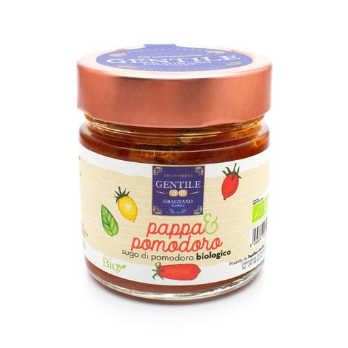Gentile Preserves - “Pappa & Pomodoro” Ready Organic Tomato Sauce 220g (Children’s Line) – serving suggestion 2