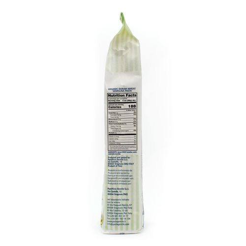 GENTILE Organic Durum Wheat Semolina pasta 500g "Linguine - 10 minutes" – additional view 2