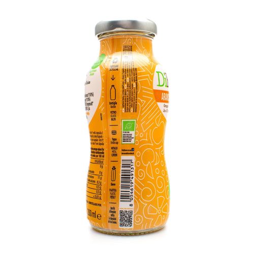 DiFrutta Bio Organic Orange juice in glass - 200ml – additional view 3