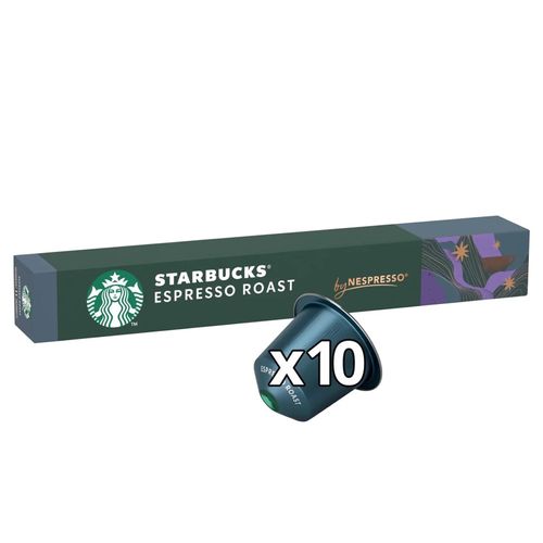 STARBUCKS Espresso Roast 10 Capsules NESPRESSO