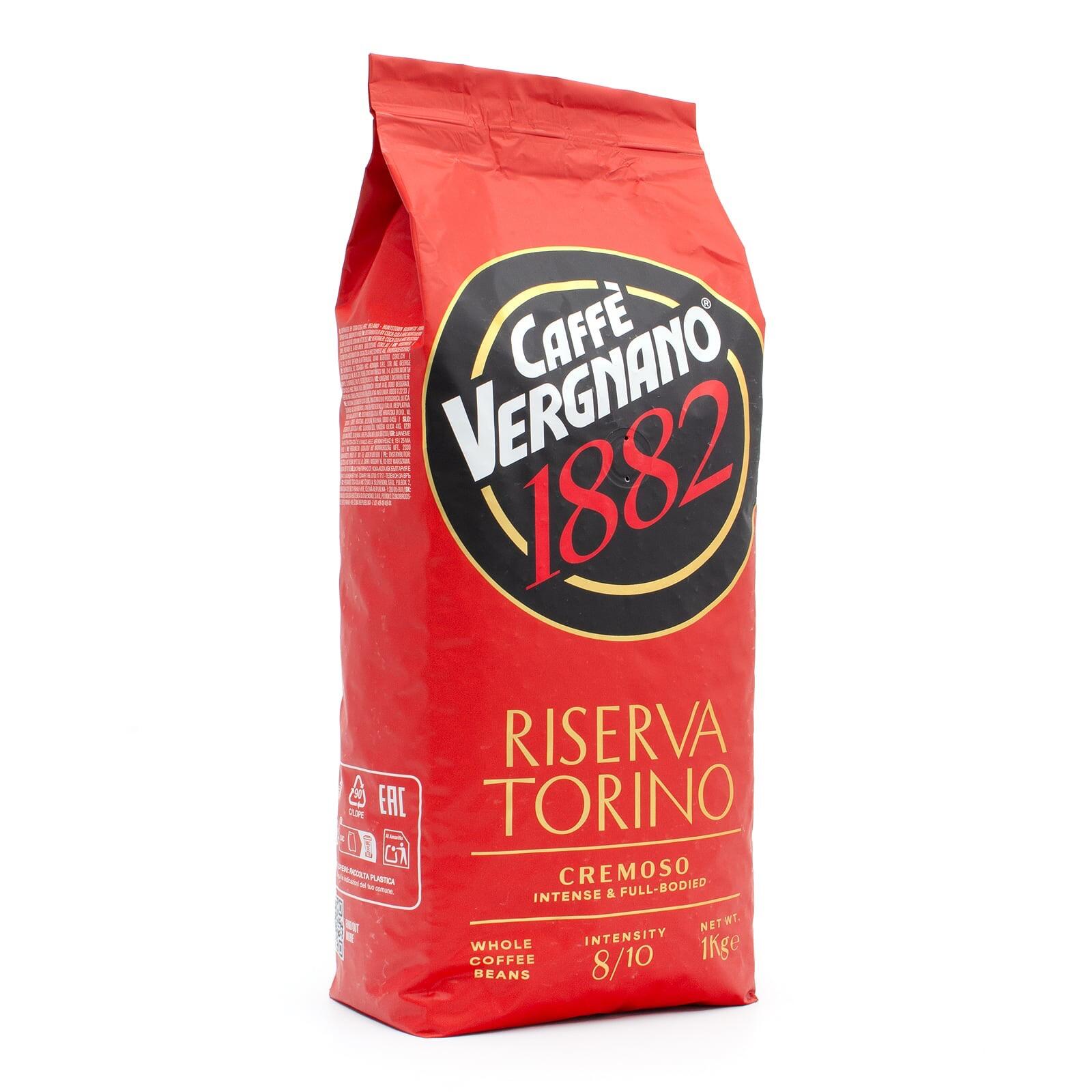 Caffè Vergnano 1882 Riserva Torino Cremoso Coffee Beans 1kg