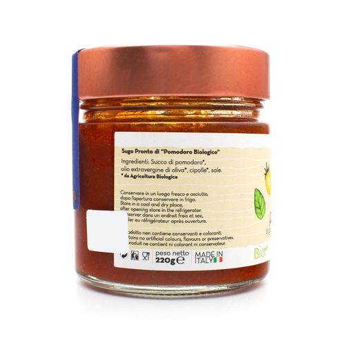 Gentile Preserves - “Pappa & Pomodoro” Ready Organic Tomato Sauce 220g (Children’s Line) – serving suggestion 4