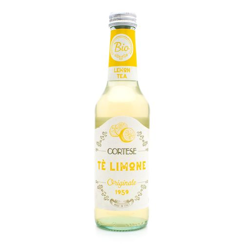 Lemon Tea BIO - "Originale 1959” in glass - Cortese Soft Drink 275ml