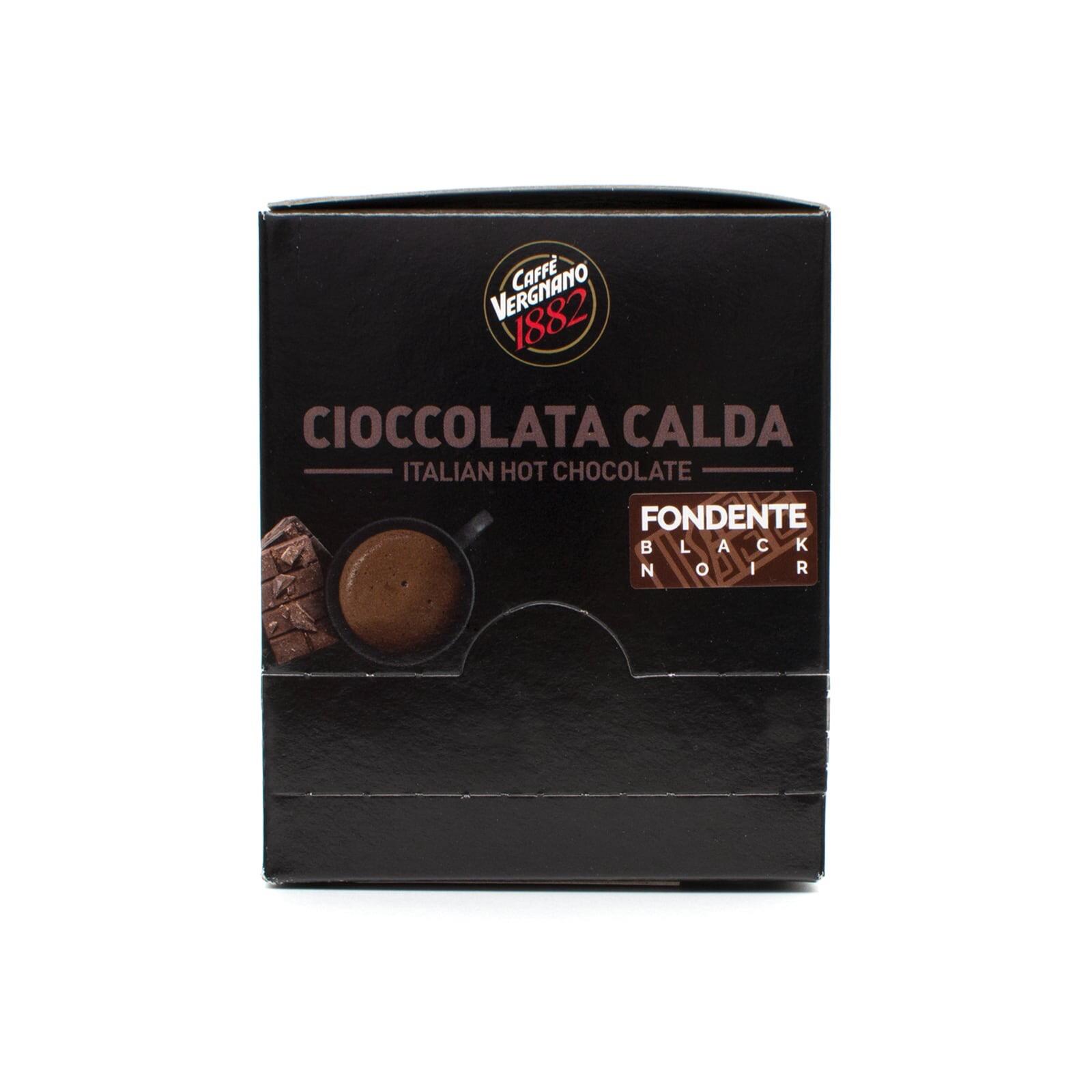 Caffè Vergnano 1882 Hot Chocolate Instant - Black - 15 x 30g
