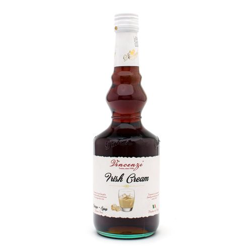 Vincenzi Irish Cream Syrup 700 ml glass bottle, front