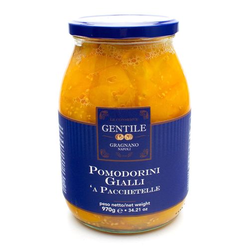 Gentile Preserves - Sliced Yellow Tomatoes 970g – serving suggestion 2