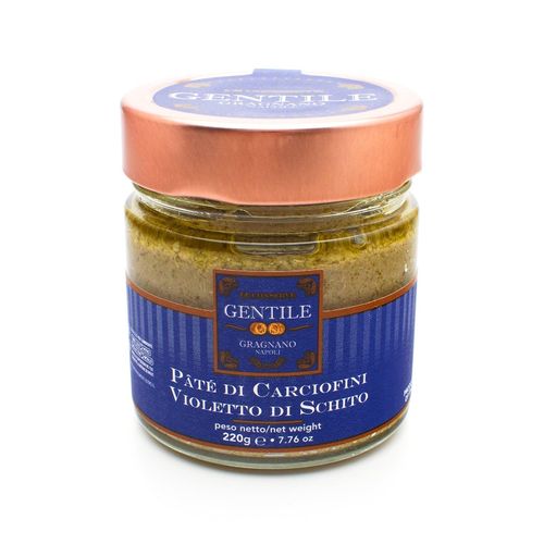 Gentile Preserves - Schito Violet Artichokes Pate 220g – serving suggestion 2