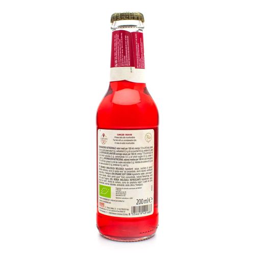 Red Ginger BIO “Originale 1959” in glass – Cortesino Soft Drink 200ml – additional view 2