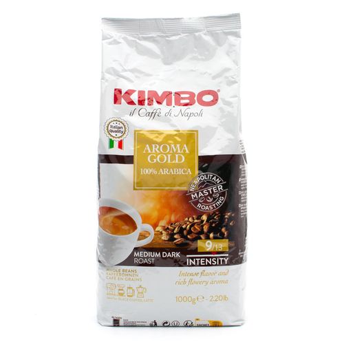 Kimbo Aroma Gold 100% Arabica Coffee Beans 1 kg – additional view