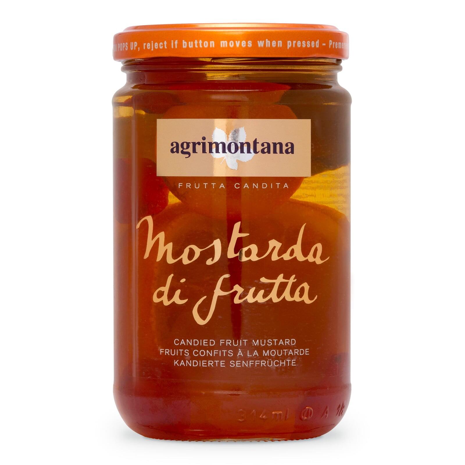 Agrimontana Artisan Candied Fruit Mustard 390g