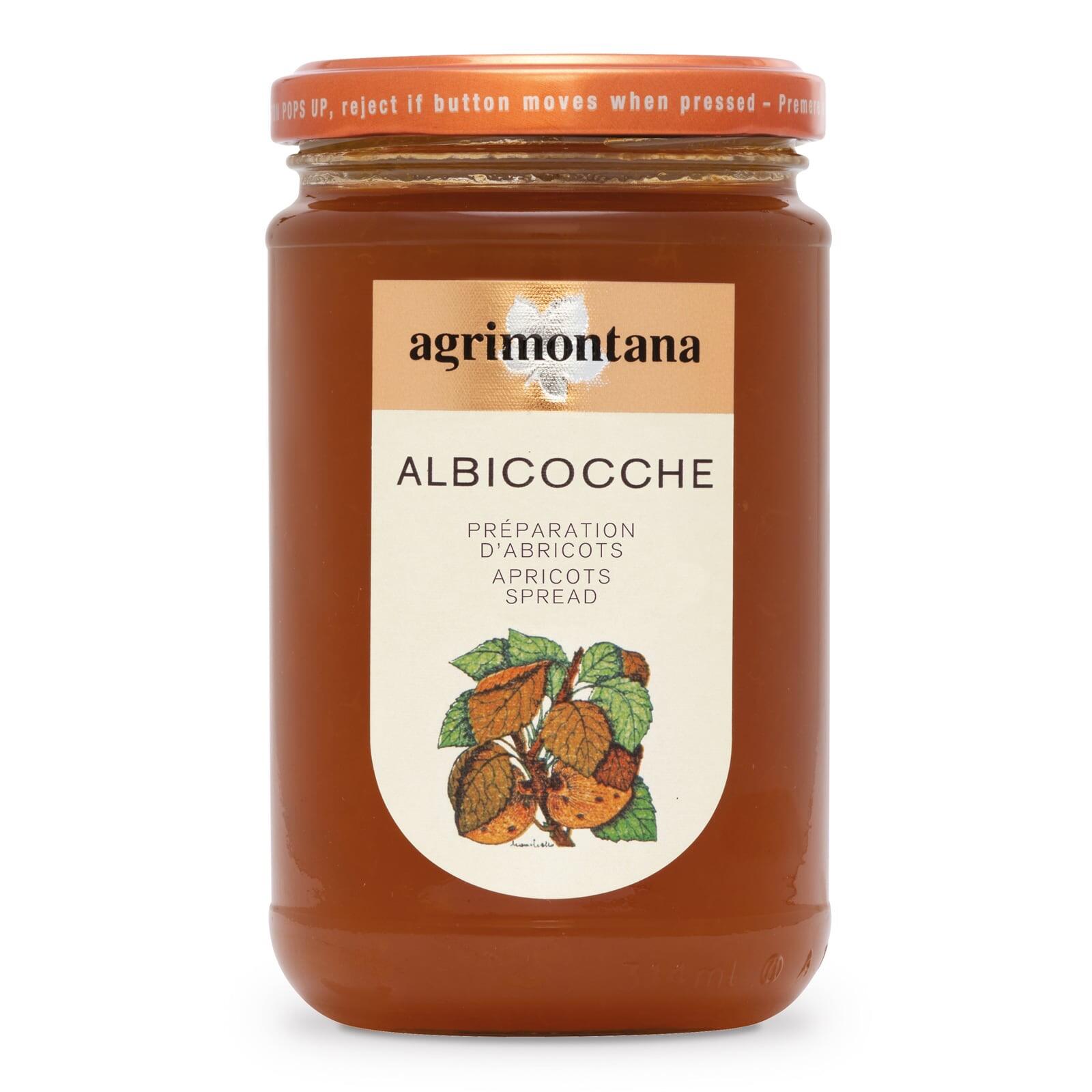 Agrimontana Apricot Extra Jam Spread 330g