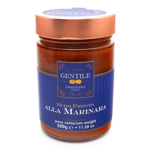 Gentile Preserves - Ready Tomato Sauce with Anchovies 320g – serving suggestion 2