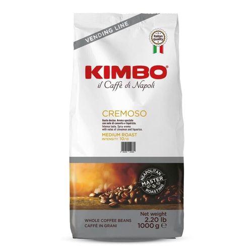 Kimbo Cremoso Coffee Beans 1 kg