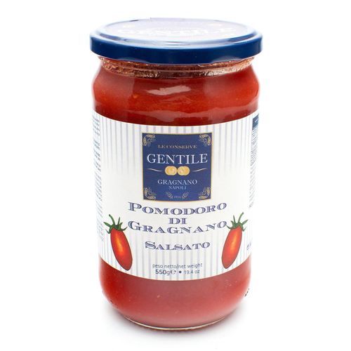 Gentile Preserves - Tomatoes from Gragnano in Juice 550g – serving suggestion 2